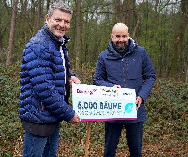 Eurowings and Cologne Airport join hands to plant 6000 trees in Königsforst