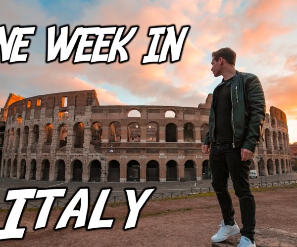 ITALY TRAVEL GUIDE: How to see Italy in 7 Days! (2022)