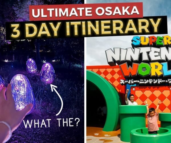 The Ultimate 3 Day OSAKA Itinerary | Japan Travel Guide (2023)