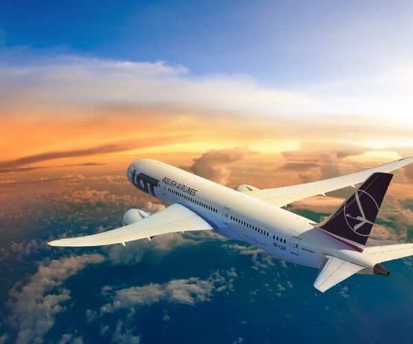 LOT Polish Airlines carried over one million passengers in July