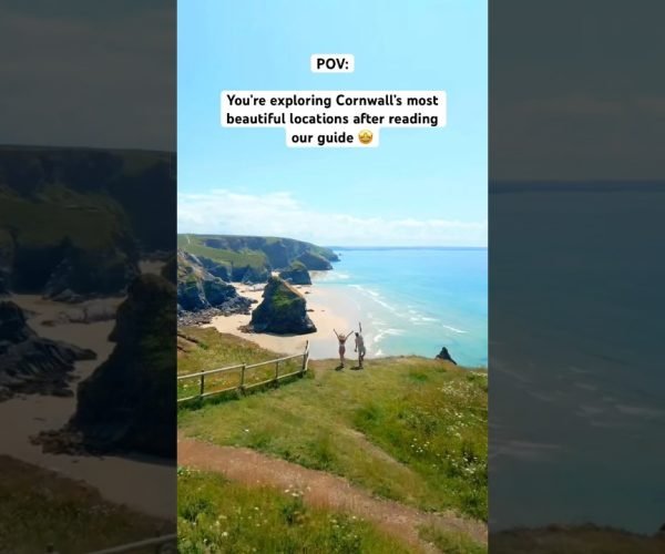 The BEST Cornwall Travel Information! 😍 (remark for hyperlink) #cornwall #uktravel #shorts #journey