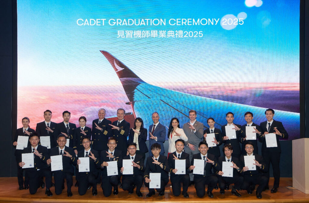 Cathay Pacific graduates a new batch of cadet-pilots
