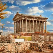 Garni Temple In Armenia, Caucasus